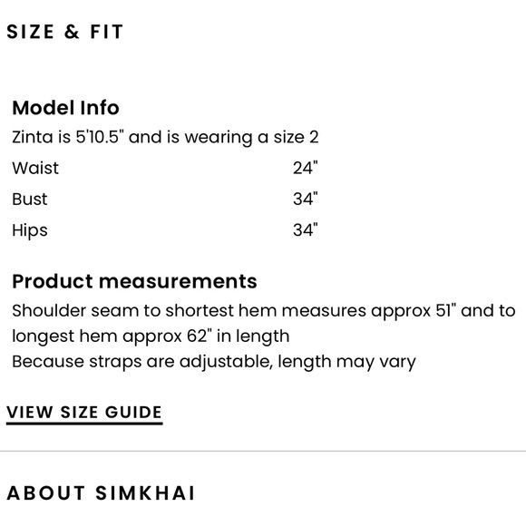 SIMKHAI Winnie Dress in Caramel - Picture 8 of 12